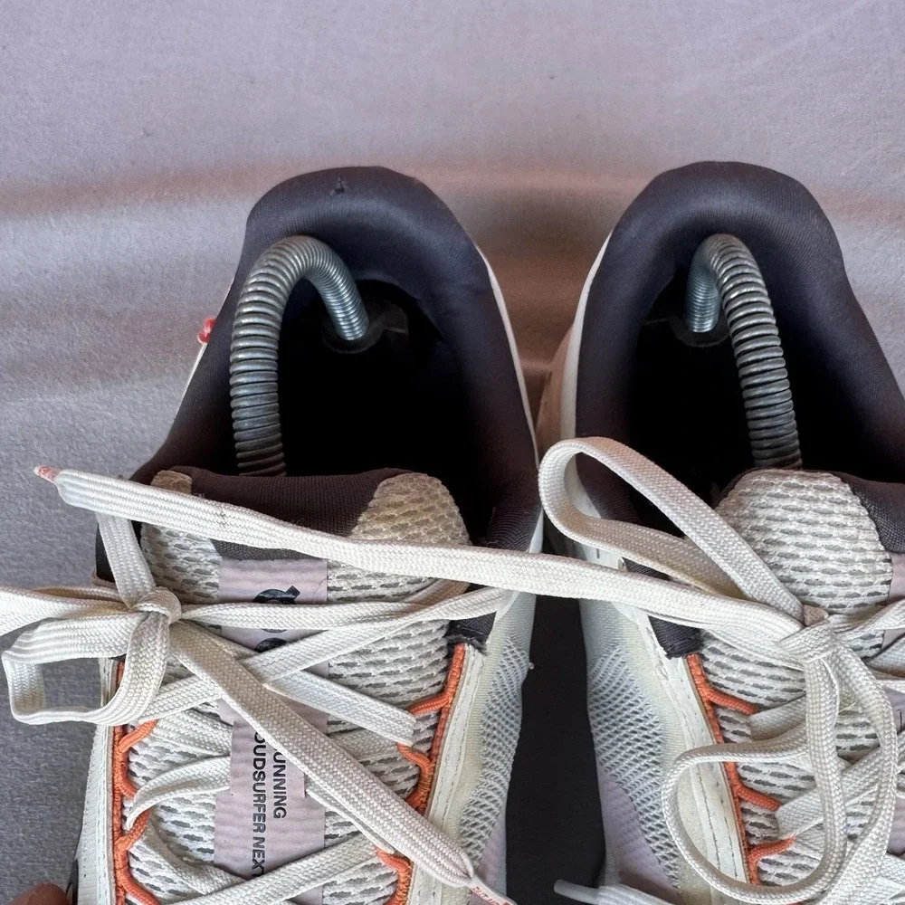 Size 9 -‎ Women's On Cloudsurfer Next, White/Flame